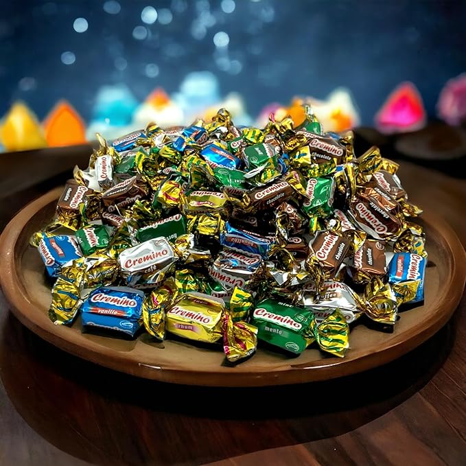 Assorted Toffee Chews-1.5 lbs Chewy Toffee Candy-Individually Wrapped Assortment of Delicious and