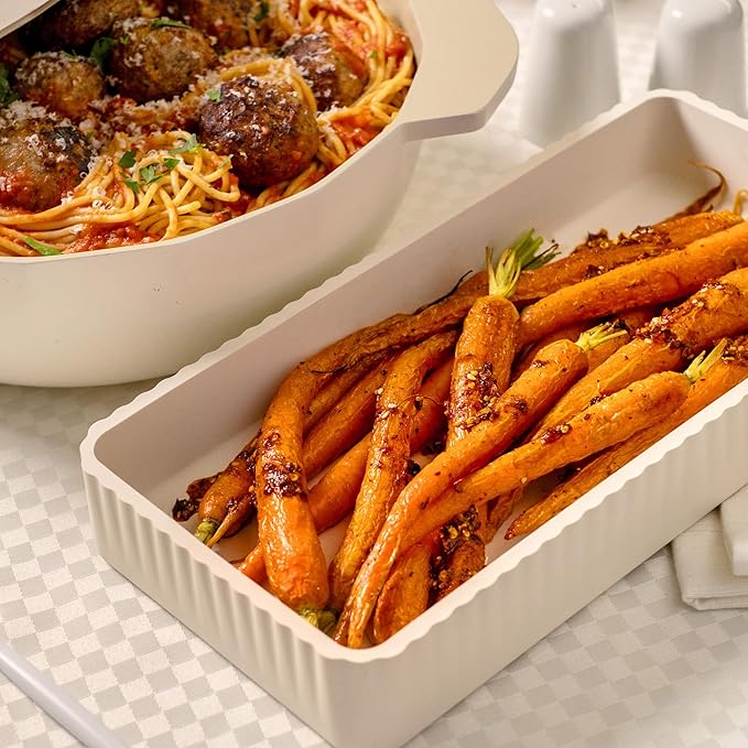 9-Piece Baking Set, Non-Stick Bakeware Set with 2 Large Silicone Trays, 2 Small Silicone Trays with
