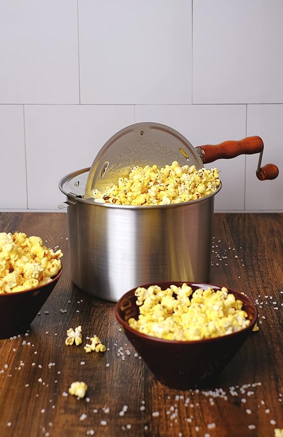 Amish Country Popcorn | 1 Lb Mushroom Kernels | Old Fashioned, Non-GMO and Gluten Free (1lb Bag)