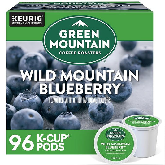 Green Mountain Coffee Roasters Wild Mountain Blueberry Keurig Single-Serve K-Cup pods, Light Roast