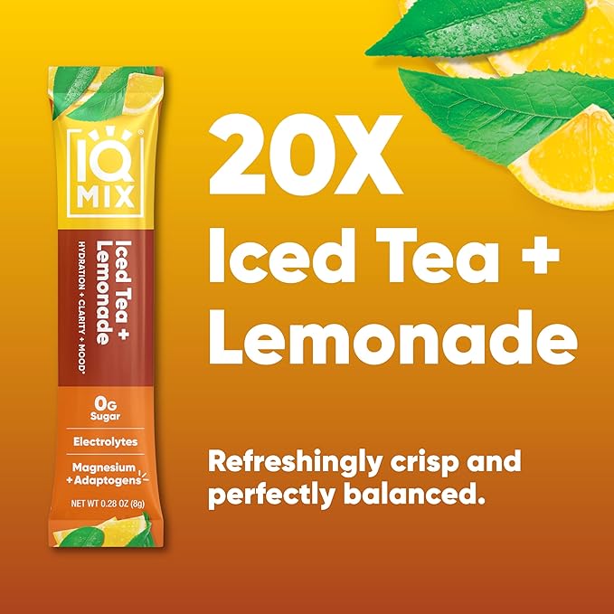 IQMIX Hydration Electrolyte Powder ??4-in-1 Formula for Hydration, Mental Clarity, Mood and
