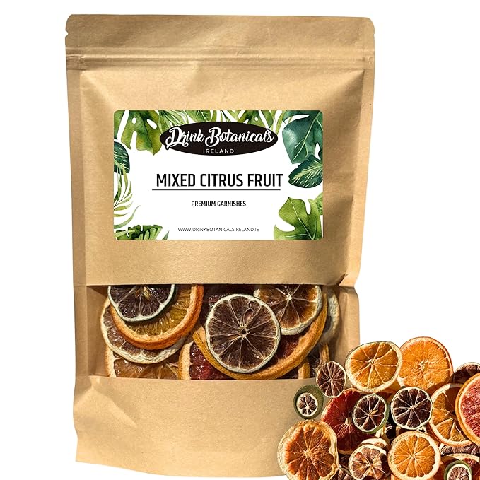Drink Botanicals Ireland Mixed Dehydrated Citrus Fruits | Dried Orange, Lime, Lemon, Grapefruit