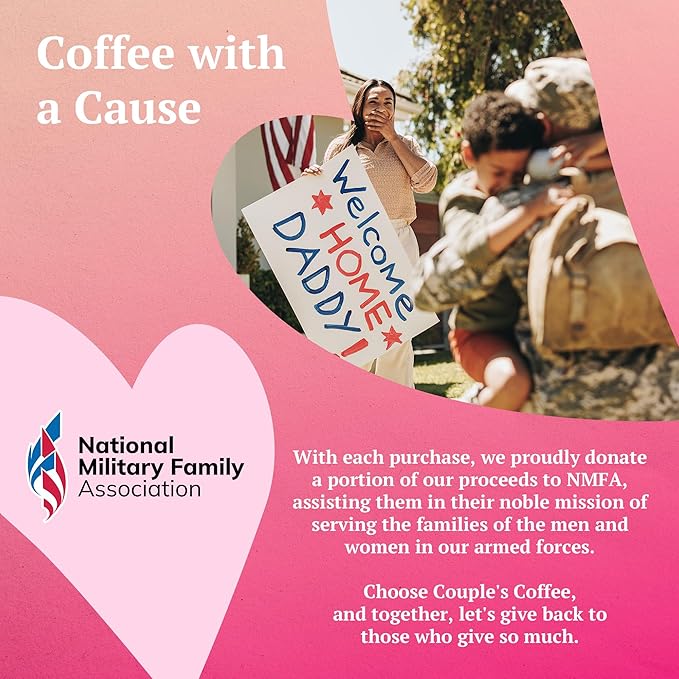Couple's Coffee French Vanilla K-Cups | Gives Back to Military Families | Medium Roast Coffee Pods
