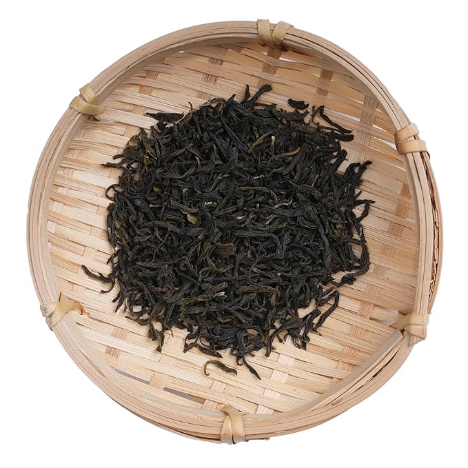 HANFANGLING Jasmine Green Tea - Premium Loose Leaf Tea with Natural Jasmine Flowers, 100% Natural