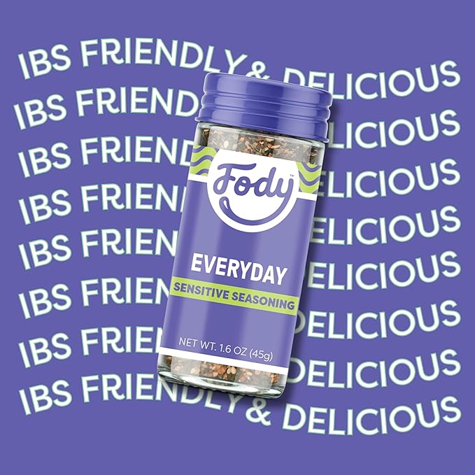 Fody Foods Everyday Seasoning, 1.6 Oz, Garlic and Onion Free, Low FODMAP Certified, Gut & IBS