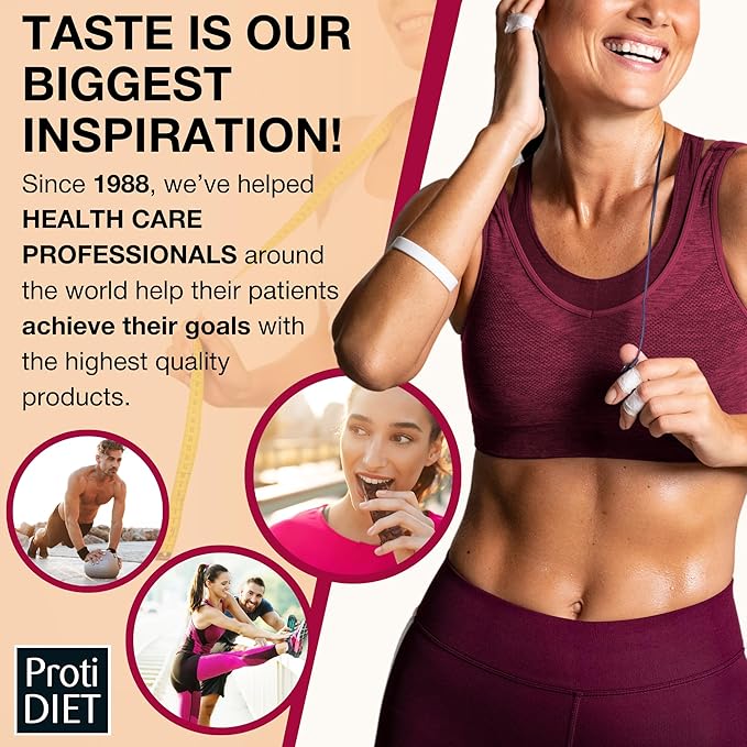 ProtiDIET High Protein Hot Cocoa Mix - 15g Protein - Low Fat, Quick and Easy-to-Prepare Hot Cocoa