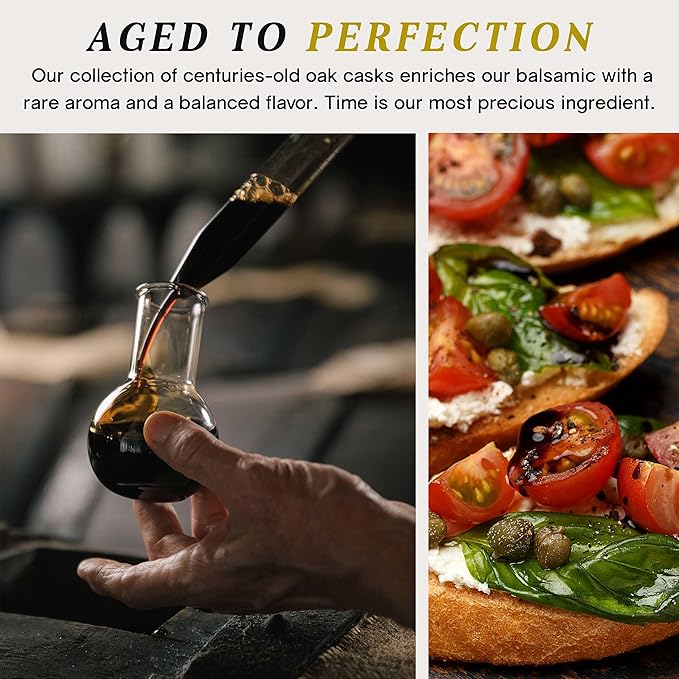 Giusti Balsamic Vinegar of Modena Trio Gift Set ??3 Bottles of Premium Italian Aceto Balsamico di