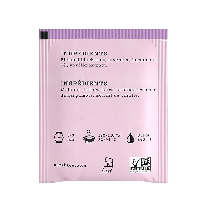 Stash Tea Breakfast in Paris Black Tea, Box of 100 Tea Bags