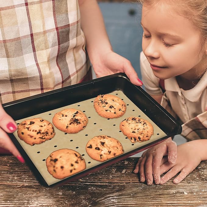 120 Sheets Air Fryer Oven Liners 11 x 12 Disposable Air Fryer Parchment Paper Liners Rectangle Non