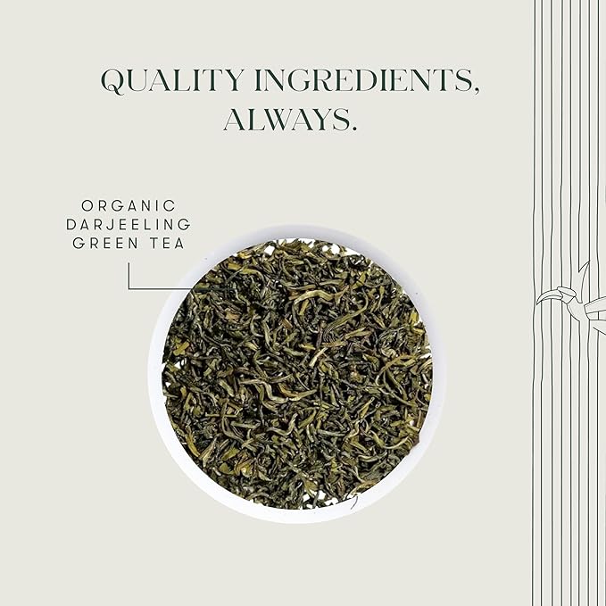Luxmi Estates - Tokyo Green - Organic Makaibari Darjeeling Green Tea - Loose Leaf - 100g (50 Cups)