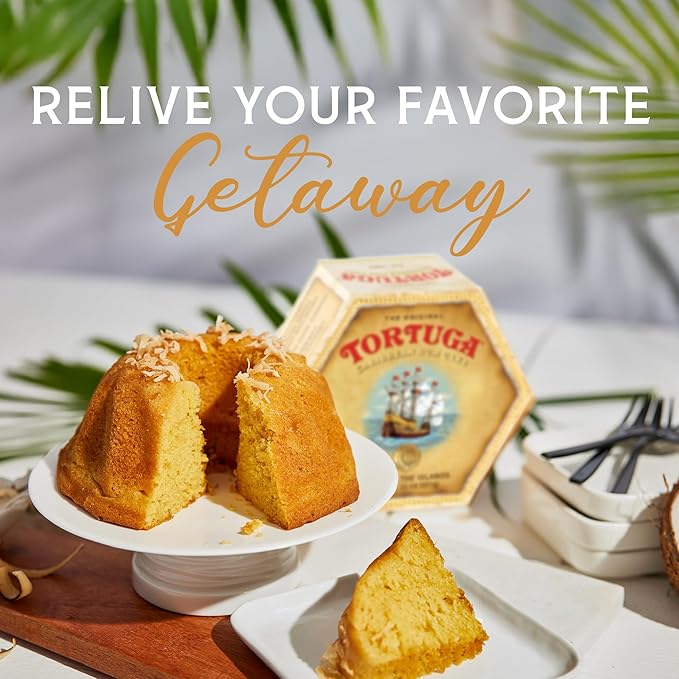 TORTUGA Provenance Rum Cake Variety Pack ??4 oz. - 6 Pack - The Perfect Premium Gourmet Gift for