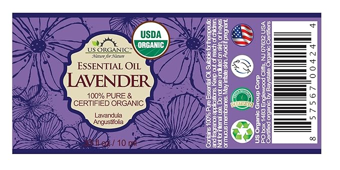 US Organic 100% Pure Lavender Essential Oil, Directly sourced from Bulgaria, USDA Certified
