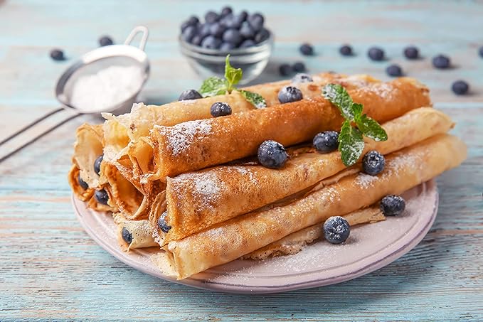 Gluten Free Rolled Hotcakes Crepe Mix by American Table, Made with American-Grown Ingredients &