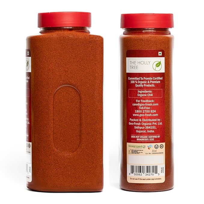 Organic Cayenne Pepper Powder 16.60 oz - Ground Red Chili for Cooking, Spices & Seasoning - Cayenne