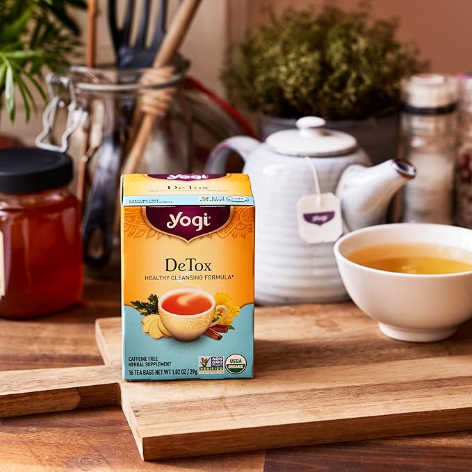 Yogi Tea Well-Being Variety Pack - 16 Bags per Pack (4 Packs) - Black & Herbal Sampler - Caffeine &