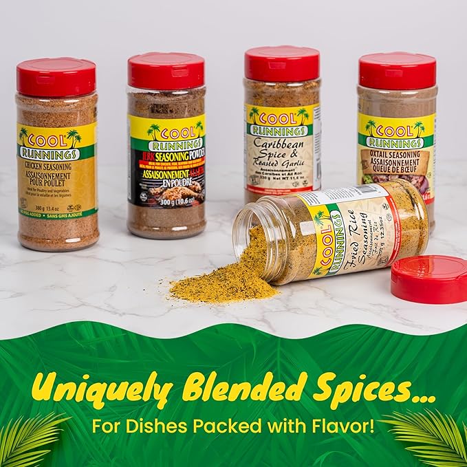 Cool Runnings Chicken Seasoning 380g ??Bold and Savory Blend for Marinating, Roasting, Grilling