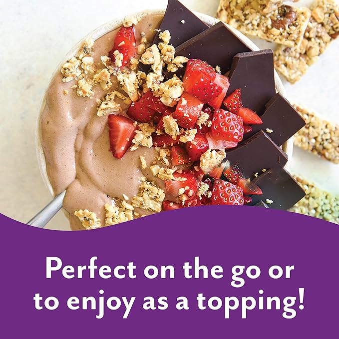 Tosi Dark Chocolate Almond Protein Bars, Plant Based with Nuts, Gluten-Free Crunchy Snacks, Vegan