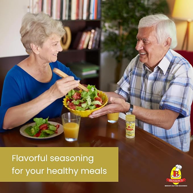 Benson’s - Table Tasty Salt Substitute, Salt-Free Gourmet Popcorn Seasoning, No Sodium, No