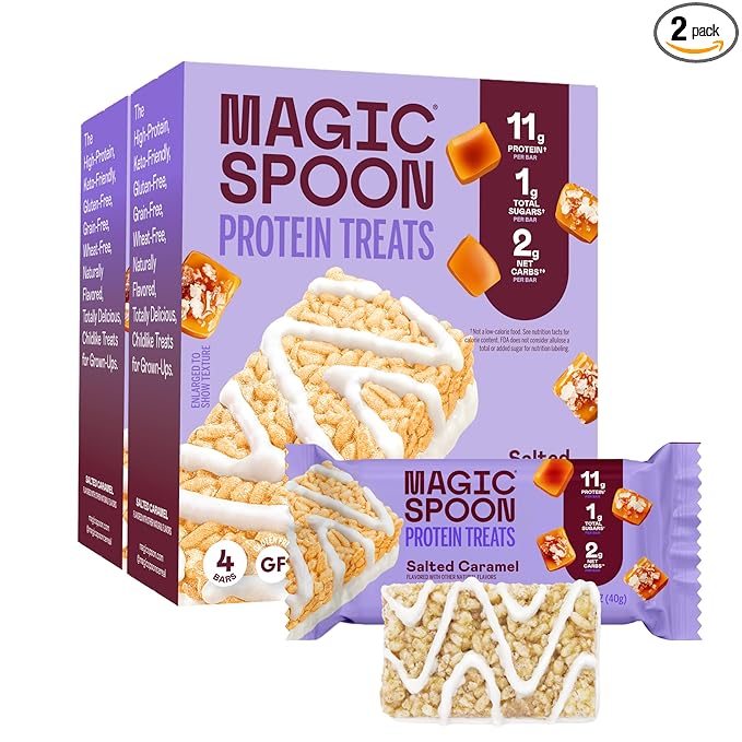 MAGIC SPOON Treats - High Protein, Low Carb, Keto Friendly, Low Sugar, Gluten Free, Crispy Protein