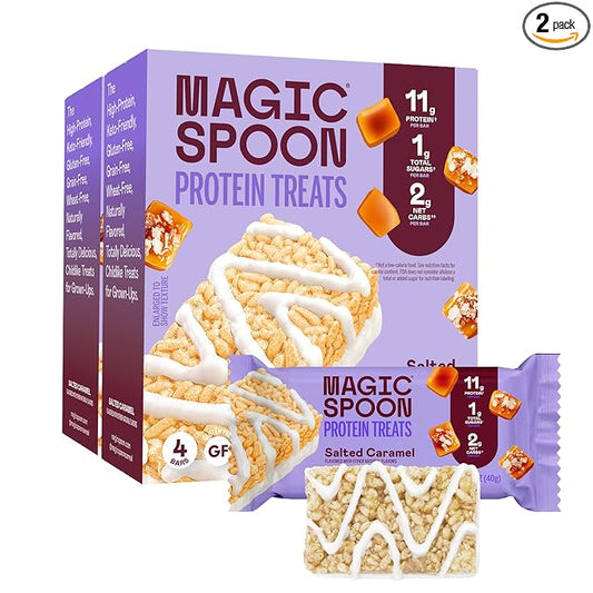 MAGIC SPOON Treats - High Protein, Low Carb, Keto Friendly, Low Sugar, Gluten Free, Crispy Protein