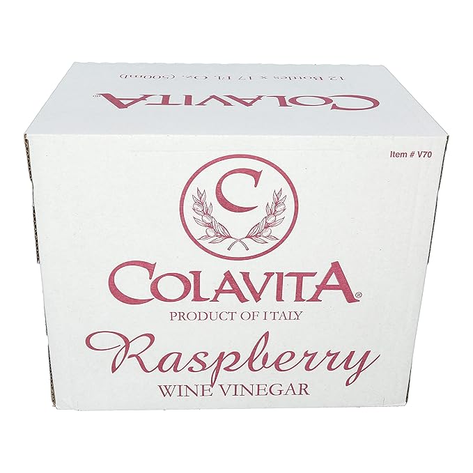 Colavita Wine Vinegar - Raspberry Red Wine Vinegar, 17 Fl Oz