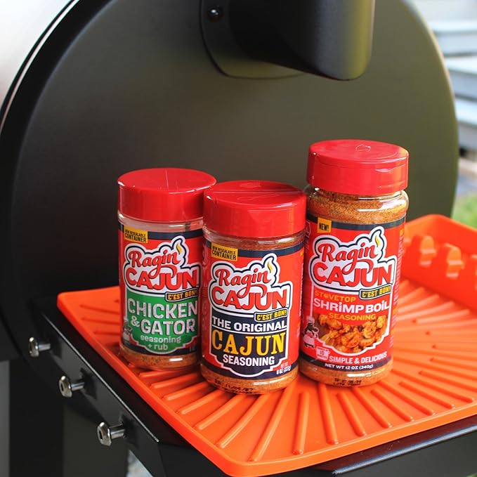 Ragin' Cajun Chicken or Gator Cajun Seasoning - 8 oz Shaker, Gluten-Free, No MSG - Authentic