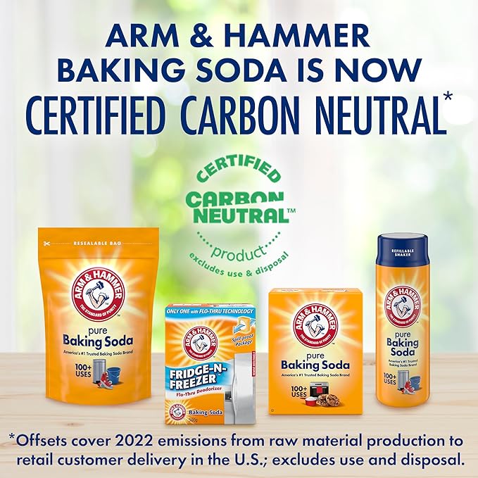 Arm & Hammer Pure Baking Soda Shaker - 12 Oz - (Pack of 6)