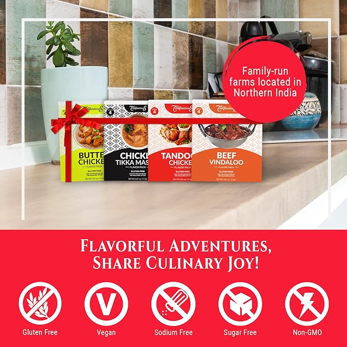 TIKKA MASALA, BUTTER CHICKEN, TANDOORI CHICKEN, BEEF VINDALOO INDIAN FOOD SPICES Beginner Seasoning