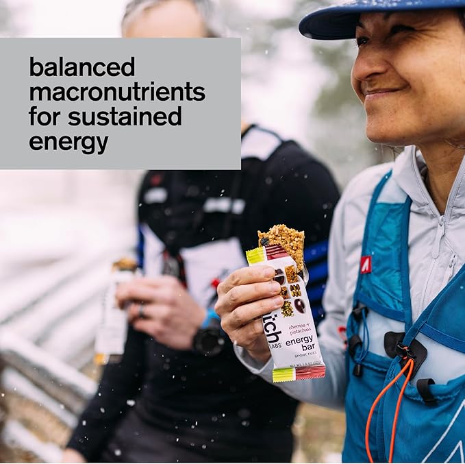 Skratch Labs Energy Bar | Variety Pack (12 Pack) | Plant Based Healthy Snack | Low Sugar, Plant