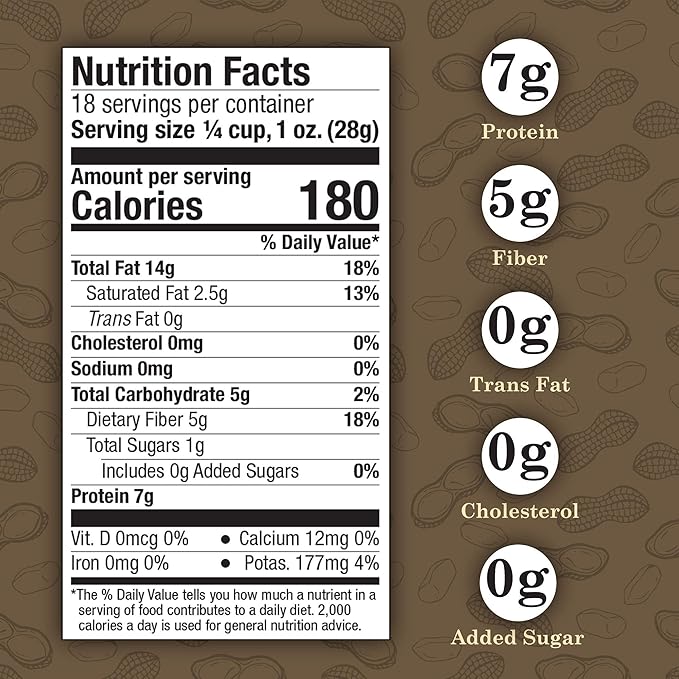 Virginia Diner Unsalted Virginia Peanuts - XL Gourmet Natural Peanuts Non-GMO, Preservative Free