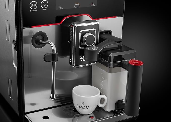 Gaggia Accademia Luxury Italian Fully Automatic Espresso Machine with 19 Customized drink