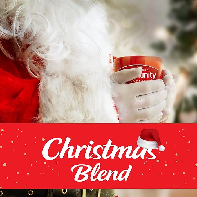 Community Coffee Christmas Blend, Medium Roast, 60 Count Coffee Pods, Compatible with Keurig K-Cup