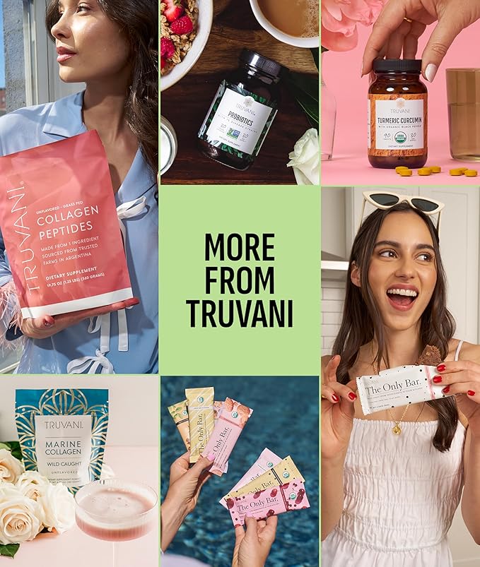Truvani Vegan Pea Protein Powder | Matcha | 20g Organic Plant Based Protein | 1 Serving | Keto |