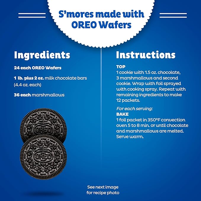 OREO 3-inch Chocolate Wafers. 23.1 lb Box