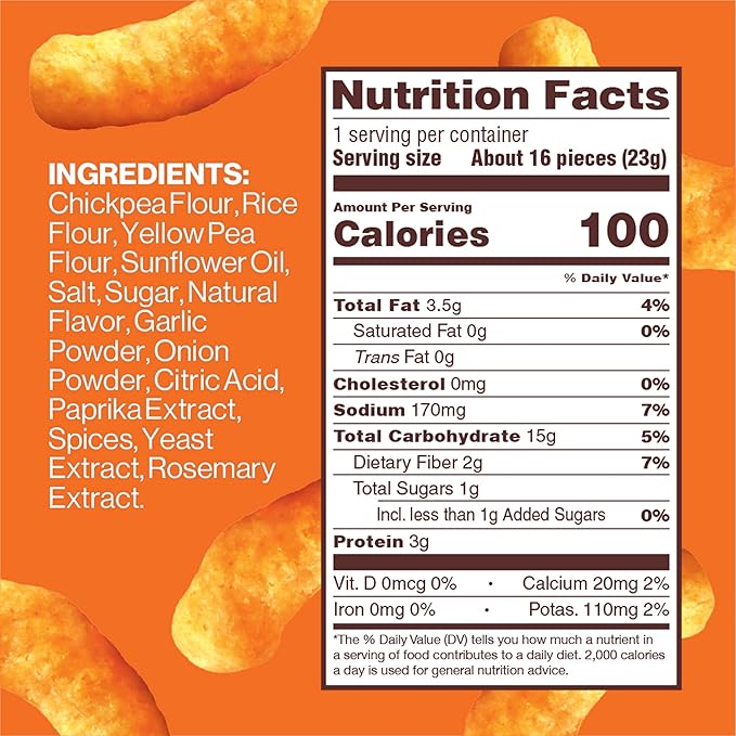 Hippeas Chickpea Puffs, Variety Pack: Vegan White Cheddar, Nacho Vibes, 0.8 Ounce (Pack of 30), 3g