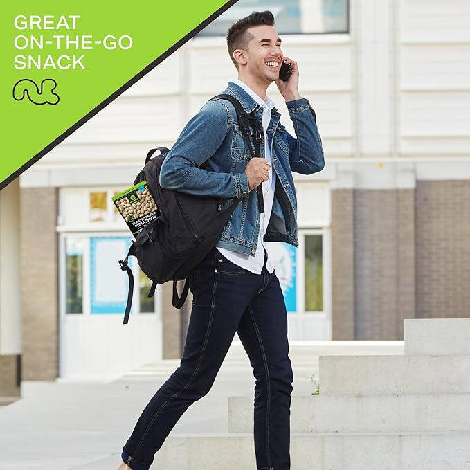 NUT CRAVINGS - Freshly Roasted & Salted California Pistachios (16oz - 1 LB) Packed Fresh in