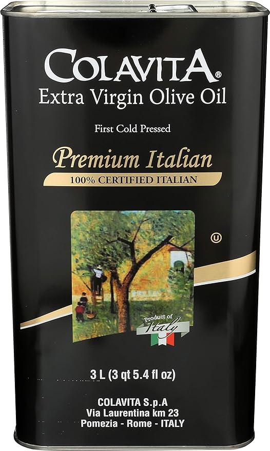 Colavita Premium Italian Extra Virgin Olive Oil Tin, 101.4 fl. oz. Tin