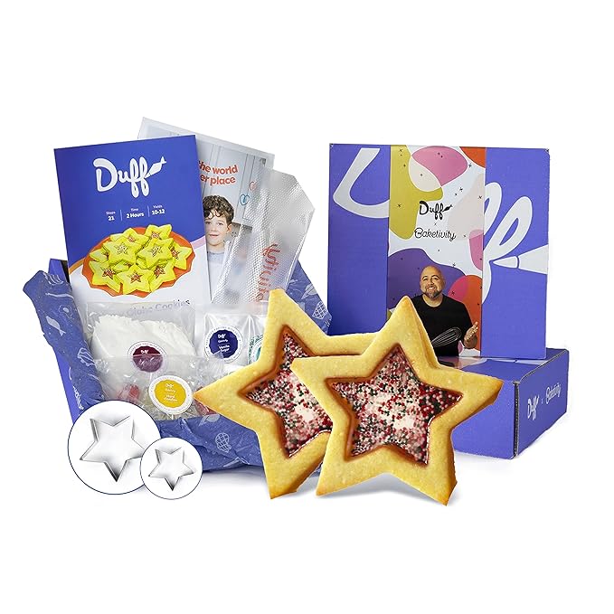Baketivity Snow Globe Cookies Baking Kit - Duff Goldman Cooking Recipe - DIY Family Fun Cookie