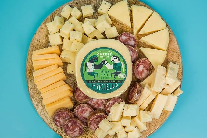 Cheese Bros. Charcuterie Gift Box | Fresh from Wisconsin | Includes Dill Havarti, Fratello, Smoked