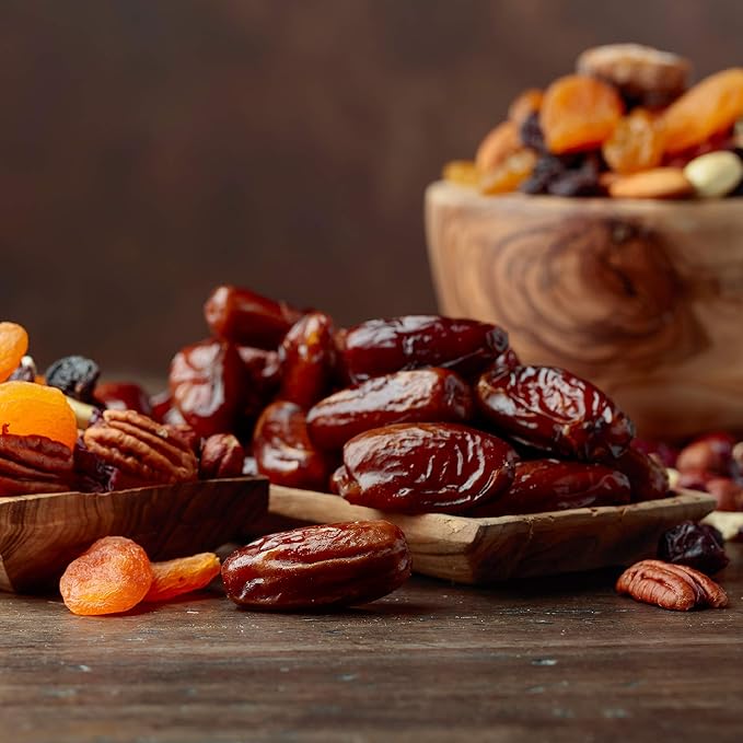 Traina Home Grown California Dried Pitted Dates - Healthy, No Added Sugar, Non GMO, Kosher