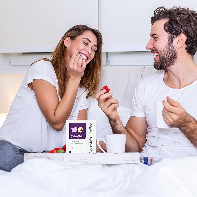 Couple's Coffee K-Cups | Decaf Coffee Pods | Gives Back to Military Families | Pillow Talk |