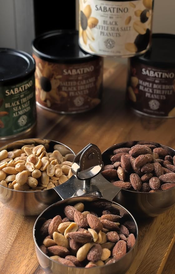 Sabatino Salted Caramel Truffle Peanuts ??Gourmet Roasted Peanuts with Salted Caramel & Black