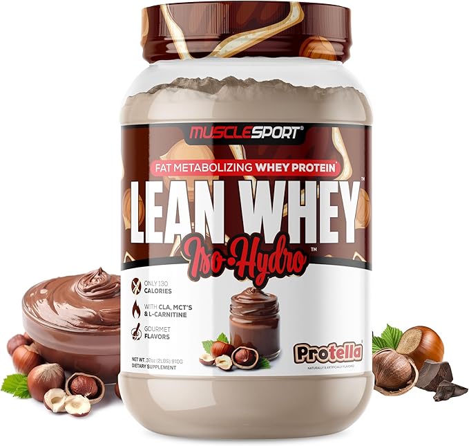 Musclesport Lean Whey Revolution??Protein Powder - Whey Protein Isolate - Low Calorie, Low Carb