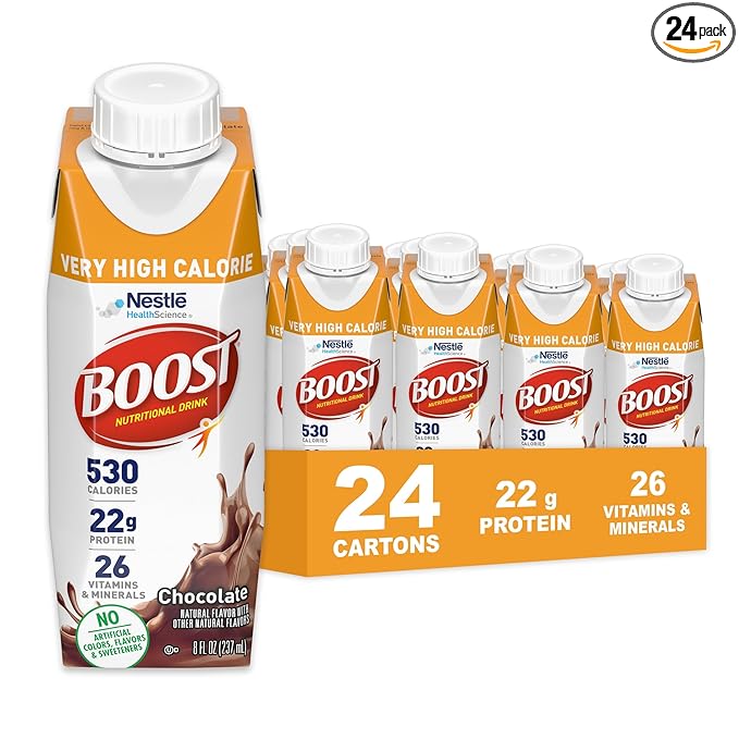 BOOST Very High Calorie Nutritional Drink ??Helps Weight Gain & Maintenance - 530 Calories - 26