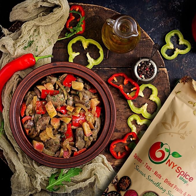 NY Spice Shop Ethiopian Berbere Spice Seasoning - 6 Ounce Ethiopian Berbere Spice Blend - Berber