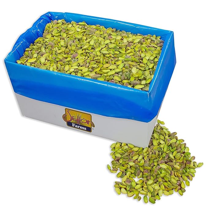 Setton Farms Premium California Raw Pistachio Halves, Bulk Pistachio Split Kernels, Bulk Raw