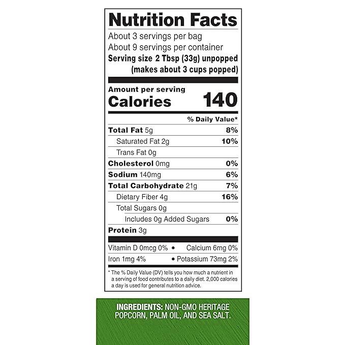 Black Jewell Gourmet Microwave Popcorn, Healthy Popcorn Snack, Natural, 10.5 Ounces (Pack of 3)