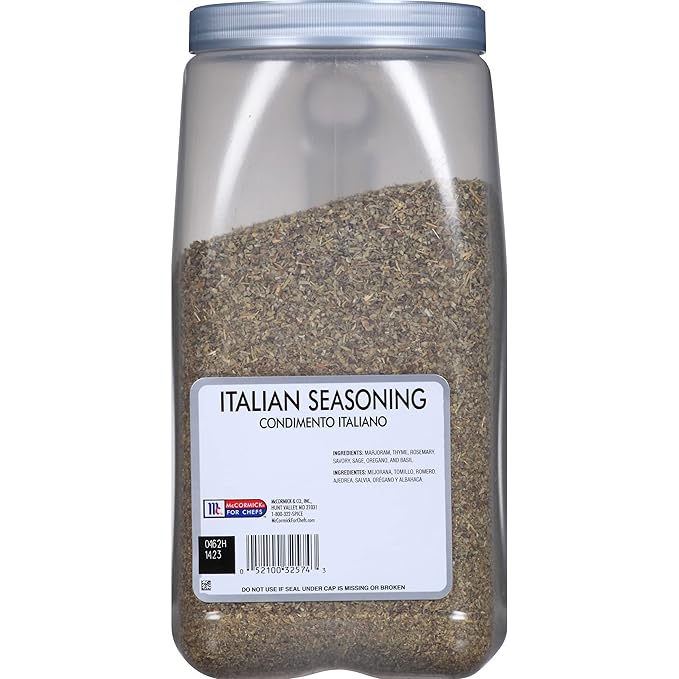 McCormick Culinary Italian Seasoning, 1.75 lb - One 1.75 Pound Container of Italian Seasoning Blend