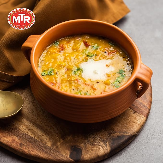 MTR - Minute Meals: Dal Fry - Flavorful Seasoned & Cooked Lentils - Authentic Indian Ready-To-Eat