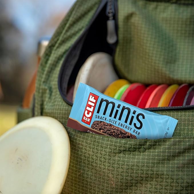 CLIF BAR Minis - Chocolate Brownie Flavor - Made with Organic Oats - 4g Protein - Non-GMO - Plant